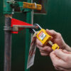 Cadeado De Bloqueio - Brady SafeKey - Amarelo - Image 3