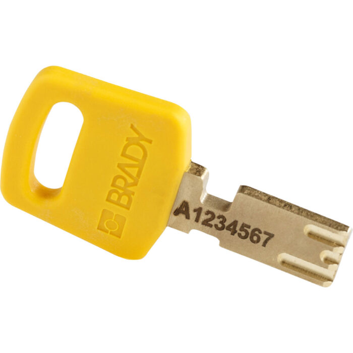 Cadeado De Bloqueio - Brady SafeKey - Amarelo - Image 2