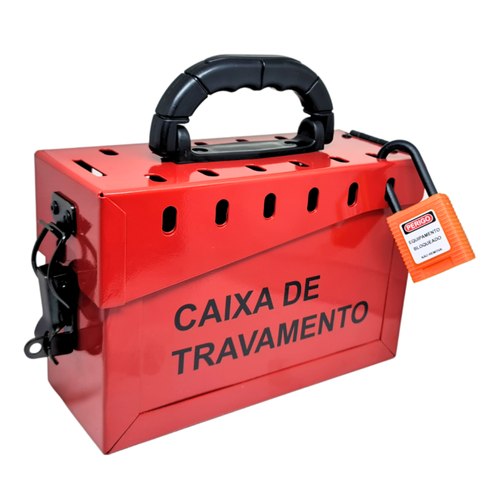 CAIXA DE TRAVAMENTO AÇO - 13 POSIÇÕES