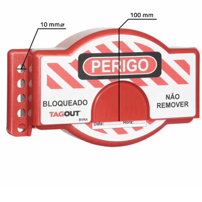 Dispositivo De Bloqueio Para Válvula Gaveta Ajustável - 0,5" - 7" (12,7 A 175MM) - Image 2