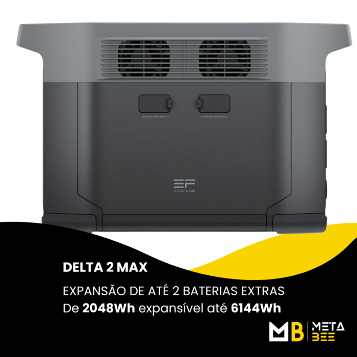 ECOFLOW - DELTA 2 MAX 220V + PAINEL SOLAR 400W - Image 5