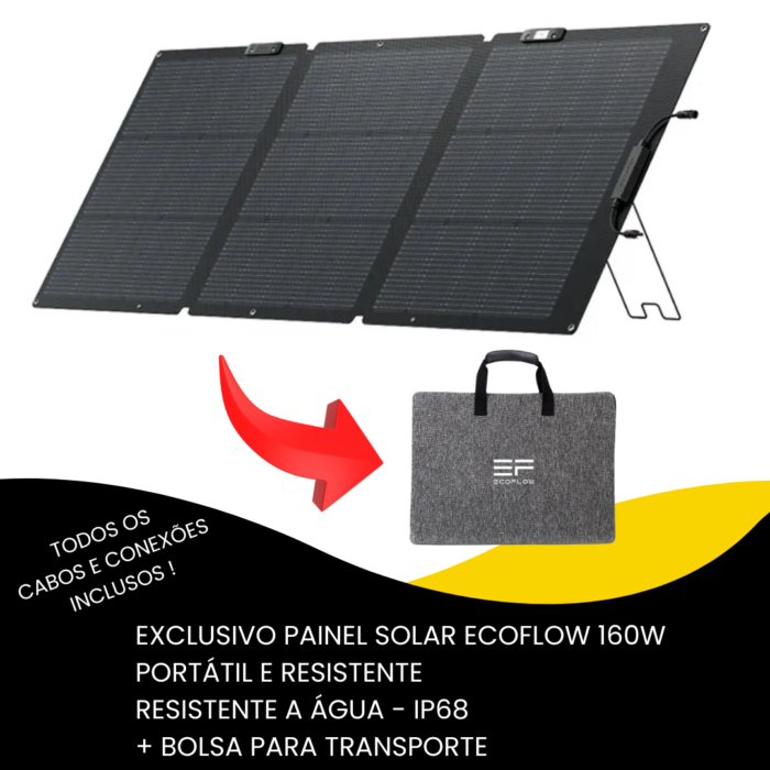 ECOFLOW - PAINEL SOLAR PORTÁTIL - 160W - Image 2
