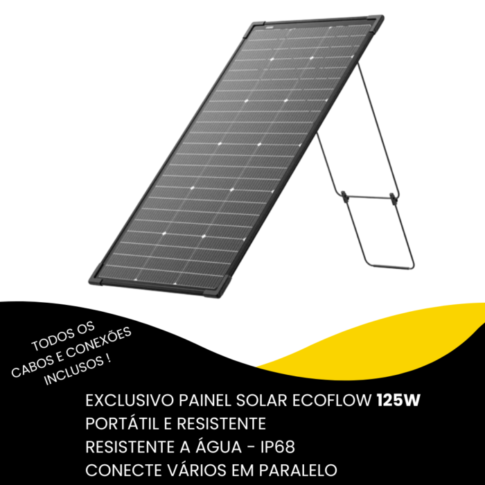 ECOFLOW - PAINEL SOLAR PORTÁTIL - 125W - Image 2