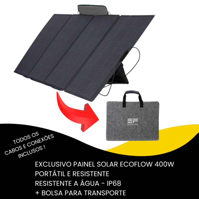 ECOFLOW - PAINEL SOLAR PORTÁTIL - 400W - Image 2