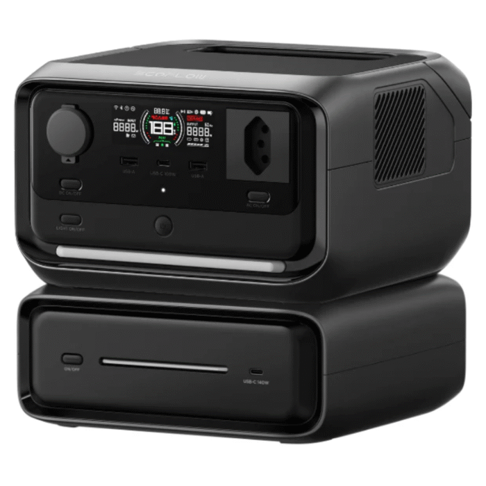 ECOFLOW - RIVER 3 MAX 127V + PAINEL SOLAR 160W - *LANÇAMENTO* - Imagem 4