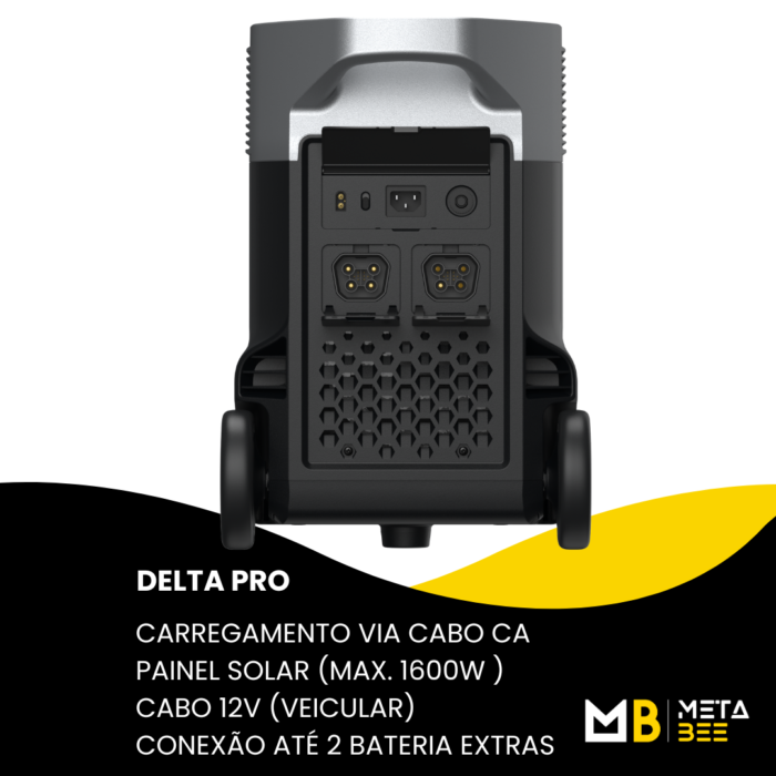 ECOFLOW - DELTA PRO 127V + PAINEL SOLAR 400W - Image 3