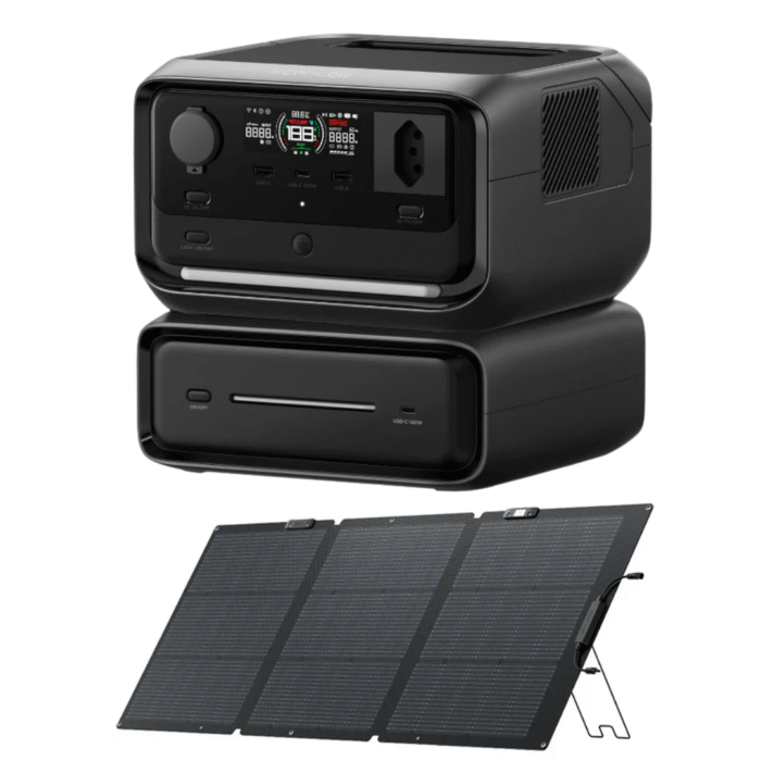 ECOFLOW - RIVER 3 MAX 127V + PAINEL SOLAR 160W - *LANÇAMENTO*
