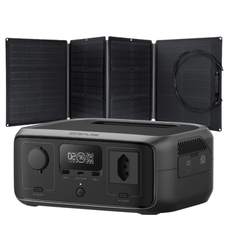 ECOFLOW - RIVER 3 127V + PAINEL SOLAR 110W