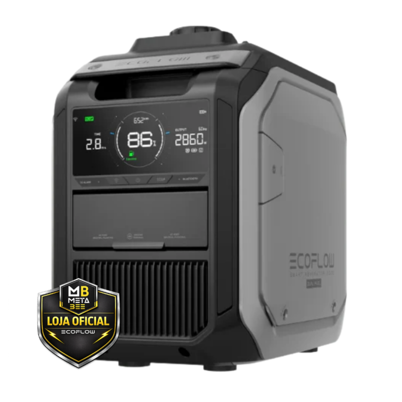 ECOFLOW - GERADOR BI-COMBUSTÍVEL 3000W