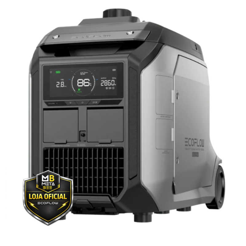 ECOFLOW - GERADOR BI-COMBUSTÍVEL 4000W