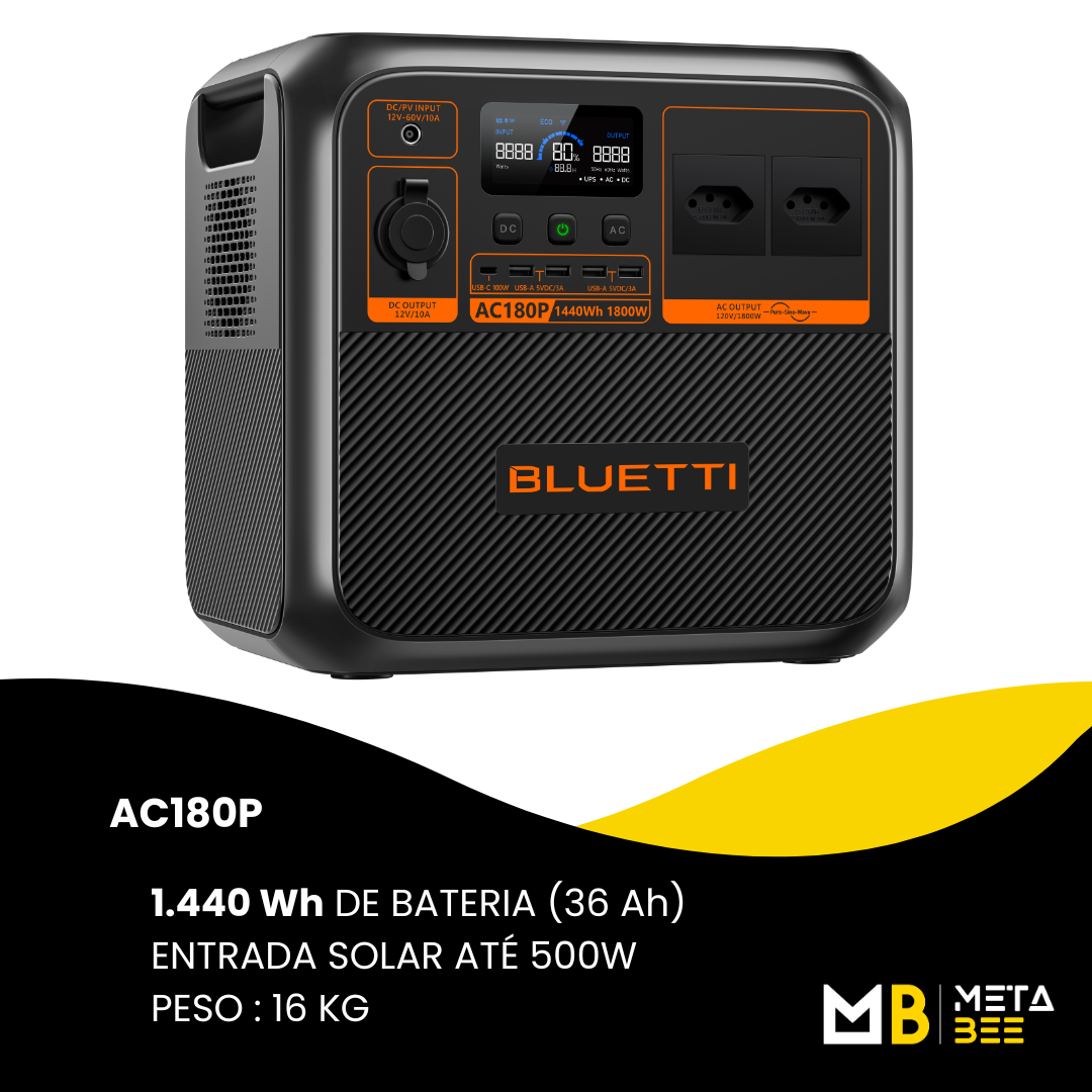 BLUETTI – AC180P - Imagem 4