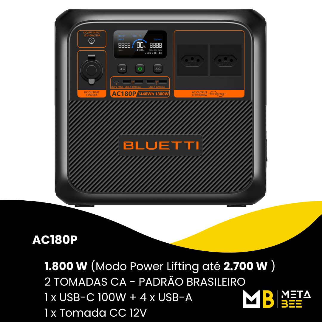 BLUETTI – AC180P - Imagem 2